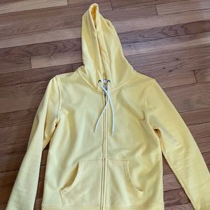 Old Navy Yellow Zipper Hoodie XS